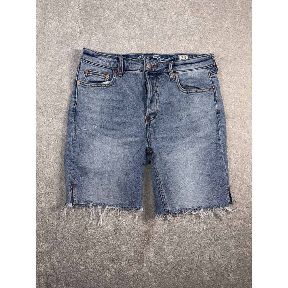 Free People We the Free by Free People 29 denim Bermuda shorts